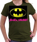 JORDZZ_TINTIN07 DJSTERZ I <3 BATMAN :) - Custom Heat Pressed Tultex T-Shirt 0213 - 02132029 7bfc21ed58076122011192629734