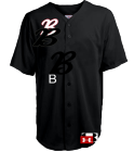 BANDITS B - Boys Baseball Jersey - 1755B - 1755B2046 - Custom Heat Pressed 6e468514ebdd304201295222718