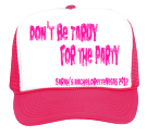 DON'T BE TARDY FOR THE PARTY SARAH'S BACHELORETTE-VEGAS 2012 SARAH'S BACHELORETTE VEGAS 2012 - Trucker Hat 39-169 - 39-1692034 - Custom Heat Pressed 3d57faca61491752012233659758