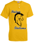 ITALIAN STALLIONS BOCCE' TEAM FERRARI BOCCE' BOCCE' TEAM - Adult Heater 2-Button Cool Mesh Jersey - 1750P - 1750P2020 - Custom Heat Pressed 1bf3e85496f435201272429759