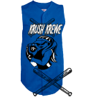 KRUSH KREWE PARKER 6 - Teamwork Athletic Adult Poly Tuff Mesh Sleeveless Jersey-1254B - 1254B2037 - Custom Heat Pressed ad2fa1c4f2d9205201219497327