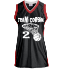 TEAM CORBIN 2 2 - Custom Heat Pressed Girls Dazzle Basketball Jersey - Shadow Series - Teamwork Athletic - 1410 - 14102029 ba625be1267b1612012164459234