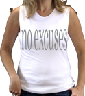 NO EXCUSES PLAY LIKE A CHAMPION GREEK WEEK 2012 GAMMA PHI BETA - Custom Heat Pressed Bella Tank Top 2700B - 2700B2028 59e62febca981422012211559490