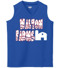 WALTON FARM Girls - Custom Screen Printed Girls Sleeveless Jersey - Augusta - 526 - 5262029 b585cbd8d93d13420126477257