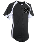 BLACK SOX - Adult Teamwork Athletic Full Button Jersey 1231B - 1231B2033 - Custom Embroidered b7f5034cce281652012125745216