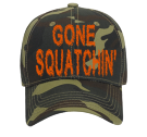 GONE SQUATCHIN' - Custom Heat Pressed Camoflauge Hat Otto Cap 78-788 - 78-7882025 e5c192d23bc3103201282833510