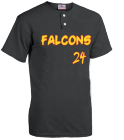 FALCONS PLATT 24 24 - Adult Heater 2-Button Cool Mesh Jersey - 1750P - 1750P2025 - Custom Heat Pressed f03cf56a4aa385201218467607