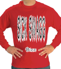 SICK SICK SWAGG BIZZ SICK SWAGG  - Custom Heat Pressed Wholesale Gildan Longsleeve Shirt - 24002030 5dc9b1ee0535144201244738377