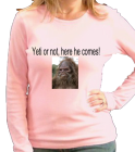 Yeti - Custom Heat Pressed Bella Long Sleeve T-Shirt 5001B - 5001B2041 87216fb294522722012102256493