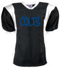 COLTS - Youth Steelmesh Football Jersey - Teamwork Athletic -1317 - 13172022 - Custom Heat Pressed 5d4b0a6758db552012143412851