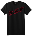 O.S.P WE ARE HERE 2012 D.F.P/B.O.T.C.R - Custom Screen Printed Hanes T-Shirt - 4980 - 49802035 - Custom Screen Printed c2bdbbc2006f1852012063034