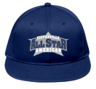 VVALL ALLSTARS BASEBALL - Flat Bill Flex Hat -13-725 - 13-7252035 - Custom Embroidered d3d3d502b479185201211344341