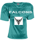 TRIPLE F FALCONS - Adult Flag Football Jersey - Teamwork Athletic - 1321 - 13212027 - Custom Heat Pressed c3d50d5406f6105201263319107