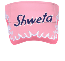 SHWETA - Custom Heat Pressed Pre Embroidered Visor Otto Cap 95-543 - 95-5432046 497a026d77cb313201282818710