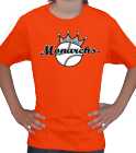 MONARCHS - Custom Screen Printed Custom Little League Team T-shirts - Jerzees T-Shirt 363B - 363B2026 b815d32b8554104201214433910