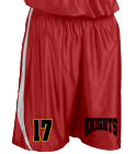 SHEKINAH KNIGHTS - Adult Basketball Shorts - Downtown - Teamwork Athletic - 4439 - 44392032 - Custom Heat Pressed 195dc62770511552012133243682