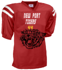 TIGERS NEW PORT 89 44 - Custom Screen Printed Youth Goal Line Steelmesh Football Jersey - Teamwork Athletic -1318 - 13182028 b488355340b7124201272446840
