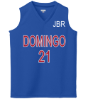 DOMINGO JBR 21 DUMANIG JBR 21 - Custom Screen Printed Ladies Sleeveless Jersey - Augusta - 525 - 5252031 5367f0a903cc1542012235649299