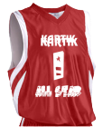 KARTIK 1 ALL STAR ALL STAR KARTIK 1 ALL STAR - Reversible Basketball Jersey - Adult Downtown - Teamwork Athletic - 1499 - 14992035 - Custom Heat Pressed 14b8ce5e28b118520124303781