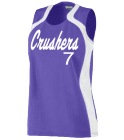 crushers - Custom Heat Pressed Ladies Softball Jersey - Augusta - 854 - 8542033 3a85b05b239417420121348407