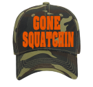 GONE SQUATCHIN' - Custom Heat Pressed Camoflauge Hat Otto Cap 78-788 - 78-7882025 8b785473a03410320128278349