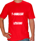 T-SWAGGER LOGGINS - American Apparel T-Shirt 4400 - 44002036 - Custom Heat Pressed 5b642ebd0295195201281618101