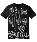LIFE IS A B****, BUT I MADE SURE IT WAS IT WAS BEAUTIFUL - V-Neck Tee - DT11702033 - Custom Heat Pressed 5f0a7aa9713b16520127209953