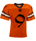 9 9 INFIDELS MC - Adult Team Football Jersey - Teamwork Athletic - 1324 - 13242046 - Custom Heat Pressed 53e60c30a389304201212150770