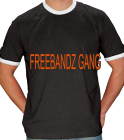 FREEBANDZ GANG - American Apparel T-Shirt 2410 - 24102028 - Custom Heat Pressed b7c2716529b11152012105157674
