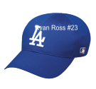 RYAN ROSS 23 - Custom Heat Pressed Los Angeles Dodgers - Official MLB Hat for Little Leagues - Dodgers-2752044 7db7f2aa6e5b293201214311600