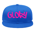 GLORY CARSELUVZMUSIK - Snap Back Flat Bill Hat - 125-1038 - 125-10382043 - Custom Heat Pressed 9f634e22835d2552013152658879