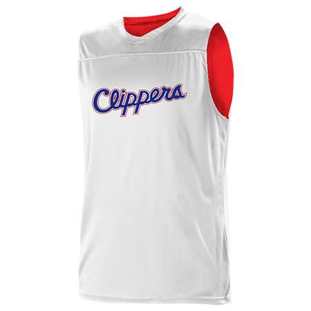 Custom Alleson Youth NBA Los Angeles Clippers Reversible Jersey