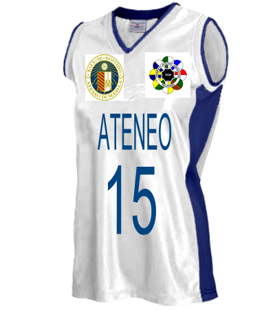 ateneo blue eagles Youth 2-Color Reversible Basketball Jersey