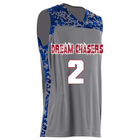 DREAM CHASERS 2 MCKINNEY II 2 Adult Camouflage Basketball Jersey