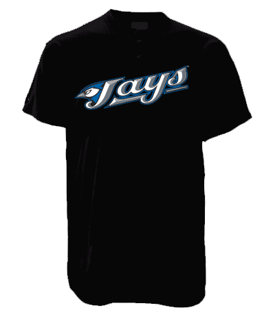 OVO XO Youth Blue Jays Two-Button Jersey MAIY83