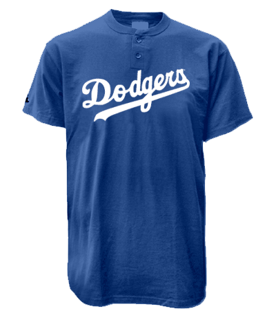 Custom Dodgers Two-Button Jersey - Dodgers-MAI383