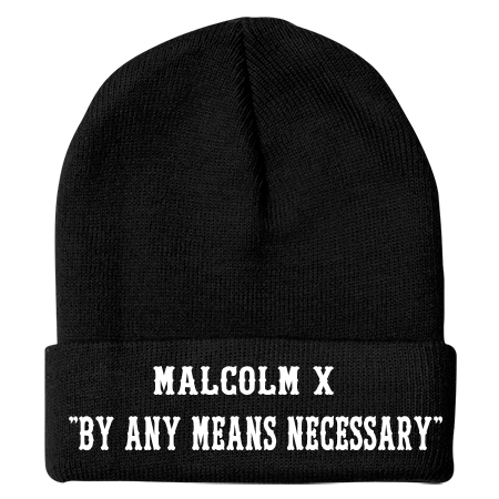 malcolm x beanie