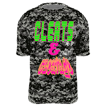 CLEATS CLEAVAGE CLEATS CLEAVAGE CLEATS CLEAVAGE Youth Camouflage Jersey