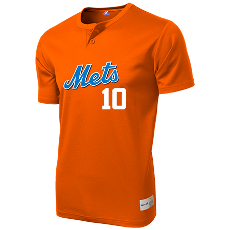 NEW YORK METS Youth Mets Two-Button Jersey - Mets-MAIY83