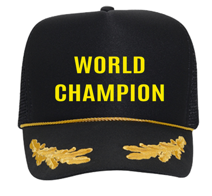 WORLD CHAMPION Otto Trucker Hat