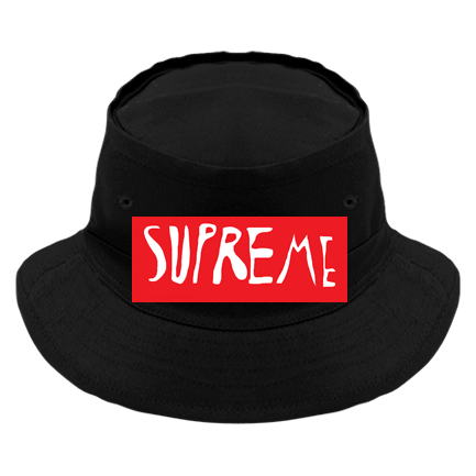 supreme #buckethat #bucket #hat #black #freetoedit - Fedora, HD