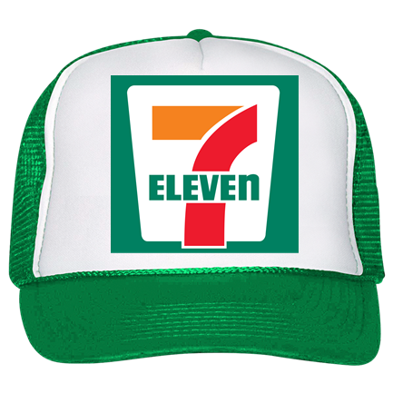 7 eleven trucker hat