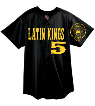 Latin Kings Basketball Jersey – Bangland Clothing