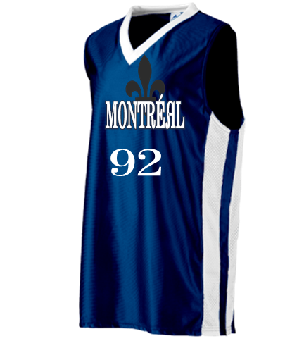 basketball jersey montreal