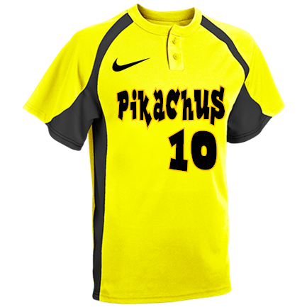 pikachu baseball jersey