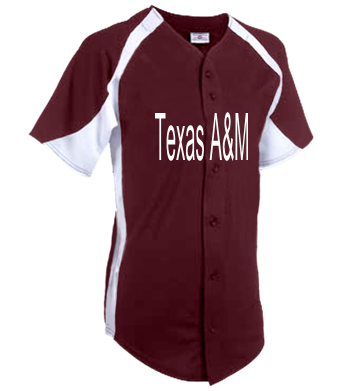 texas baseball jersey