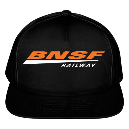 bnsf Solid Color Cotton Snapback