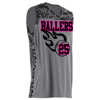 Basketball jersey design 1 Adult Camouflage Basketball Jersey