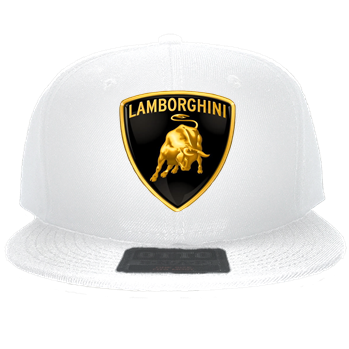 lamborghini flat bill hat