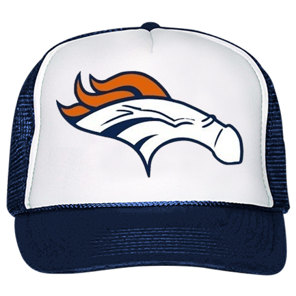 Broncos Create Printed Trucker Hat  Unisex Otto Cap Trucker Hat 39-169